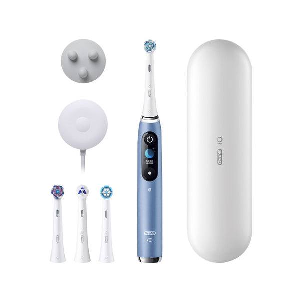 德國百靈Oral-B iO9 微震科技電動牙刷-湖水藍